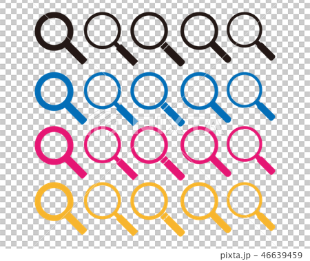 放大鏡放大鏡放大鏡矢量 46639459