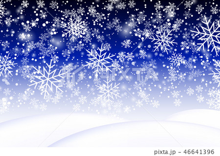 Realistic snowdrift. Winter snowy landscape Eps 10 46641396