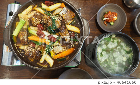 牛カルビ カルビ 食べ物 46641660