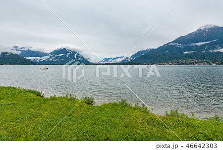 Lake Como summer view, Italy 46642303