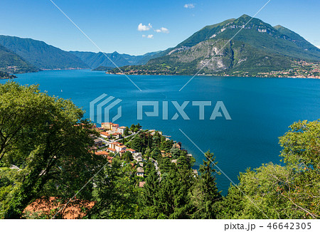 Lake Como summer view, Italy 46642305