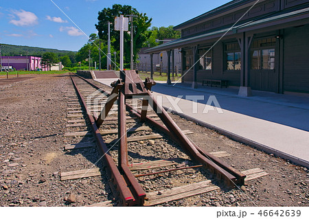 旧増毛駅の車止め 46642639