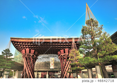 金沢駅　鼓門 46642718