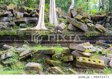 ruin at Beng Mealea temple 46643471