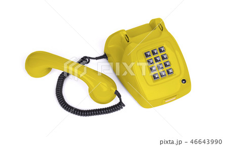 Vintage telephone - Yellow Vintage telephone - Yellow 46643990