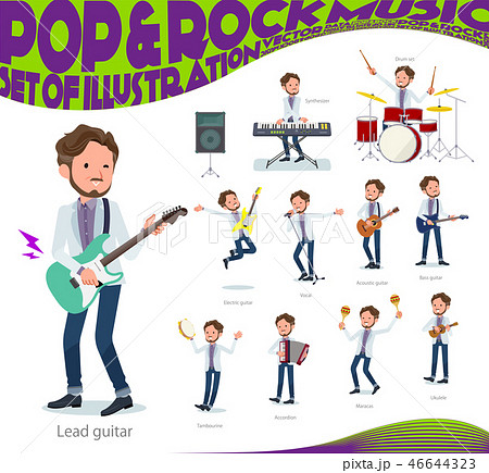 flat type wild Middle aged men_pop music 46644323