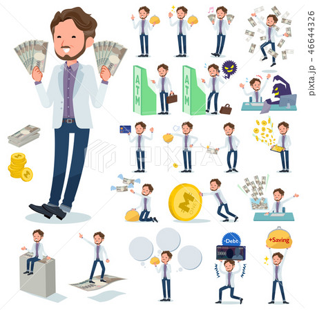 flat type wild Middle aged men_money flat type wild Middle aged men_money 46644326