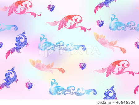 Traditional Chinese seamless pattern, ornament 46646504