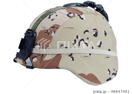 army kevlar helmet isolated army kevlar helmet isolated 46647401