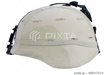 army kevlar helmet isolated army kevlar helmet isolated 46647414