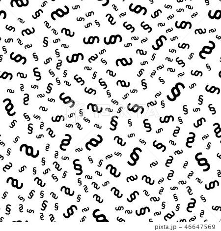 Section signs random seamless pattern. Vector paragraph marks background. Legal code or law theme Section signs random seamless pattern. Vector paragraph marks background. Legal code or law theme 46647569