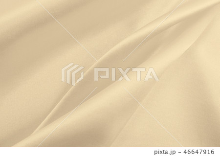 Smooth elegant golden silk or satin luxury cloth Smooth elegant golden silk or satin luxury cloth 46647916