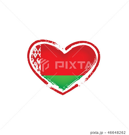 Belarus flag, vector illustration on a white background 46648262