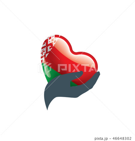 Belarus flag, vector illustration on a white background 46648302