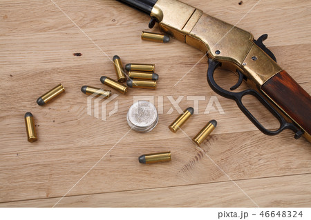 Wild west period repeating rifle 46648324