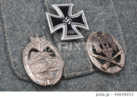 nazi german awards - Iron Cross, Assault Badge nazi german awards - Iron Cross, Assault Badge 46649053