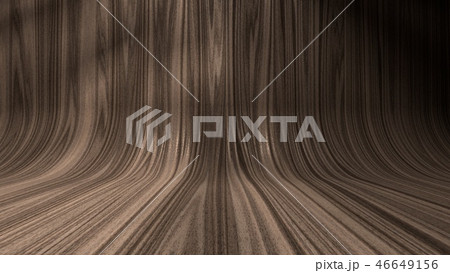 Empty wooden studio curved floor dark background Empty wooden studio curved floor dark background 46649156