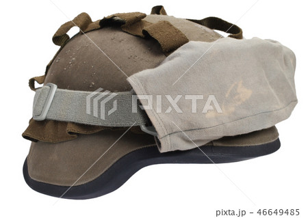kevlar helmet with protective goggles 46649485