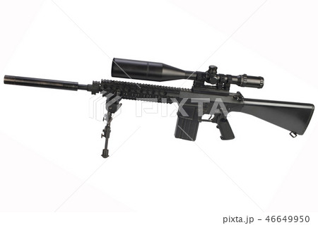 sniper rifle with bipod and supressor sniper rifle with bipod and supressor 46649950