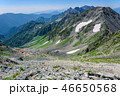 槍ヶ岳稜線からの槍沢の眺め 46650568