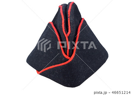 military black garrison cap isolated military black garrison cap isolated 46651214