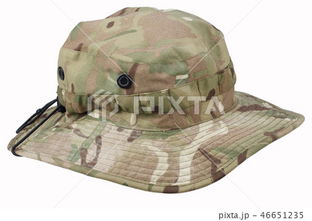 boonie hat isolated on white background 46651235