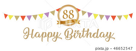 88歳　Happy Birthday 46652547