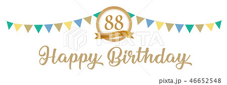 88歳　Happy Birthday 46652548