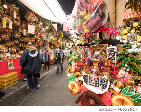 浅草　鷲神社の酉の市 46653917