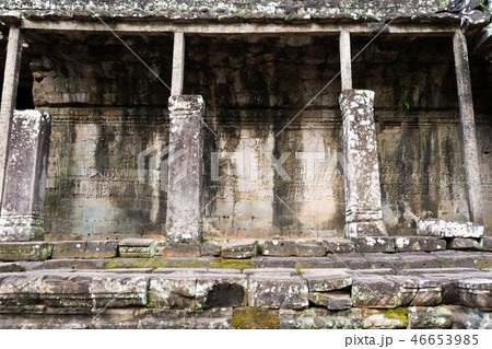 Bayon castle at Angkor thom Bayon castle at Angkor thom 46653985