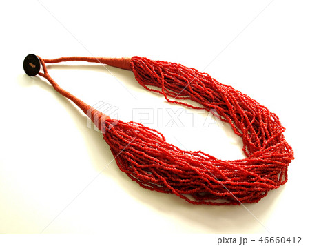 ビーズ細工　モロッコアクセサリー　ネックレス 46660412