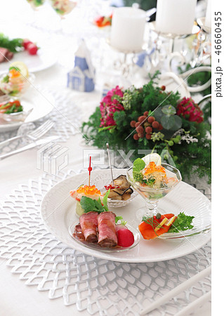 クリスマス 前菜 ワンプレート クリスマス 前菜 ワンプレート 46660455