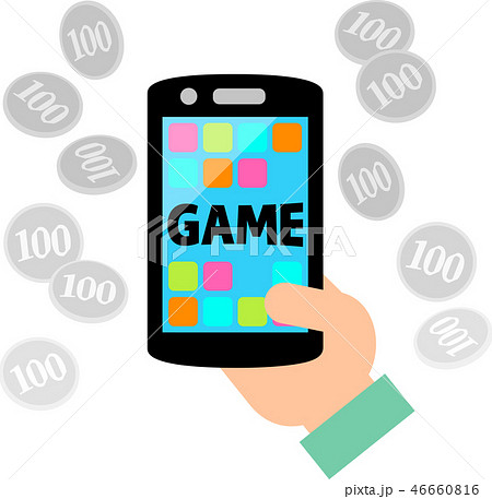 スマートフォンゲームと消える100円玉 46660816