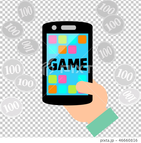 スマートフォンゲームと消える100円玉 46660816