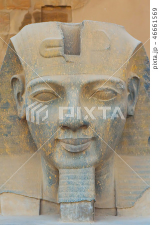 The sculpture of the King Ramses II (Egypt) The sculpture of the King Ramses II (Egypt) 46661569