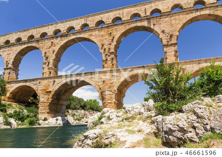 The Pont du Gard in France 46661596