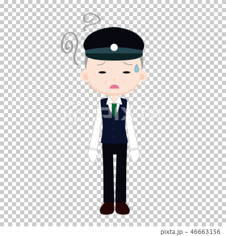 長距離バスの運転手　疲弊　高齢化　 46663156