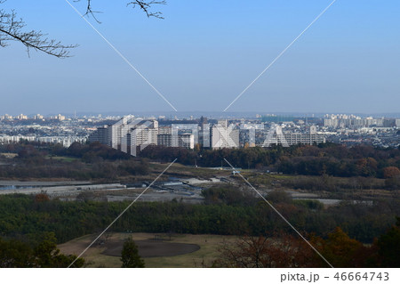 滝山城跡 本丸からの景色 滝山城跡 本丸からの景色 46664743