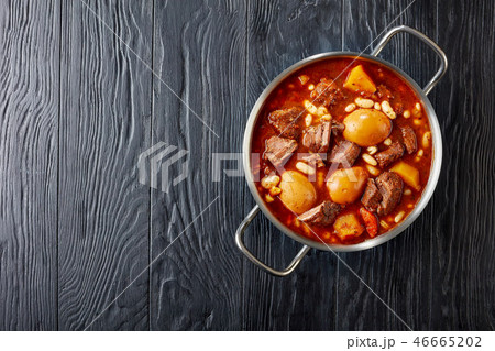 Jewish Cholent Hamin main dish for the Shabbat Jewish Cholent Hamin main dish for the Shabbat 46665202