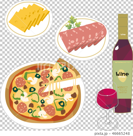 葡萄酒和開胃小菜 46665248