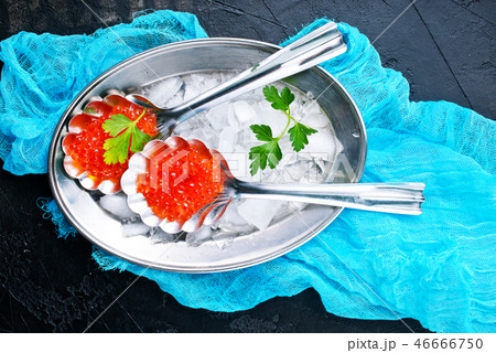 salmon caviar salmon caviar 46666750