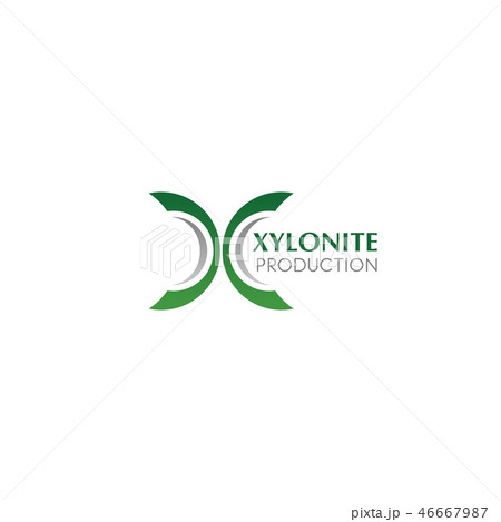 Production company vector letter X icon 46667987
