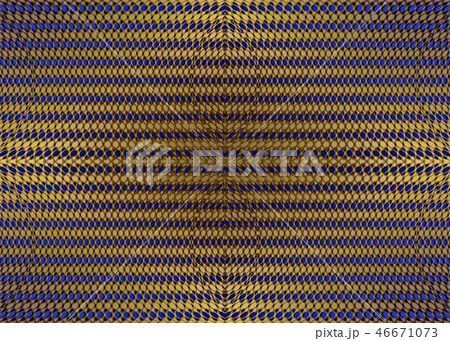 Abstract blue gold pattern. 46671073