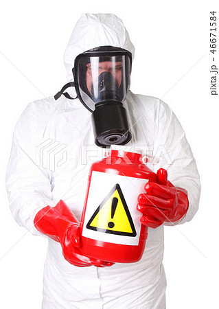 Man in a hazmat suit Man in a hazmat suit 46671584