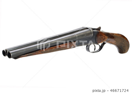 Crime gun - sawn off shotgun 46671724