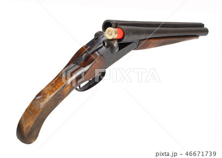 Crime gun - sawn off shotgun Crime gun - sawn off shotgun 46671739