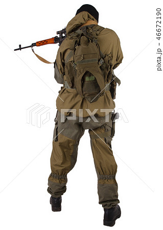 insurgent sniper with SVD sniper rifle insurgent sniper with SVD sniper rifle 46672190