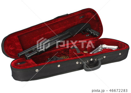weapons with cartridges in violin case weapons with cartridges in violin case 46672283