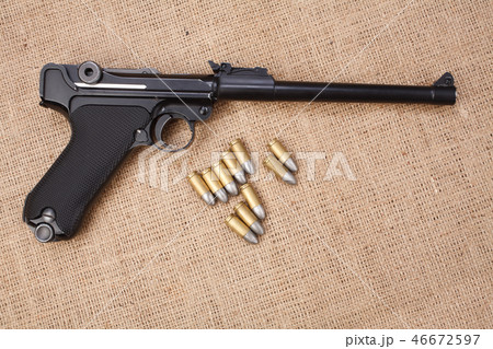 World War I period german army handgun 46672597