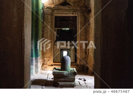 Bayon castle at Angkor thom Bayon castle at Angkor thom 46675487